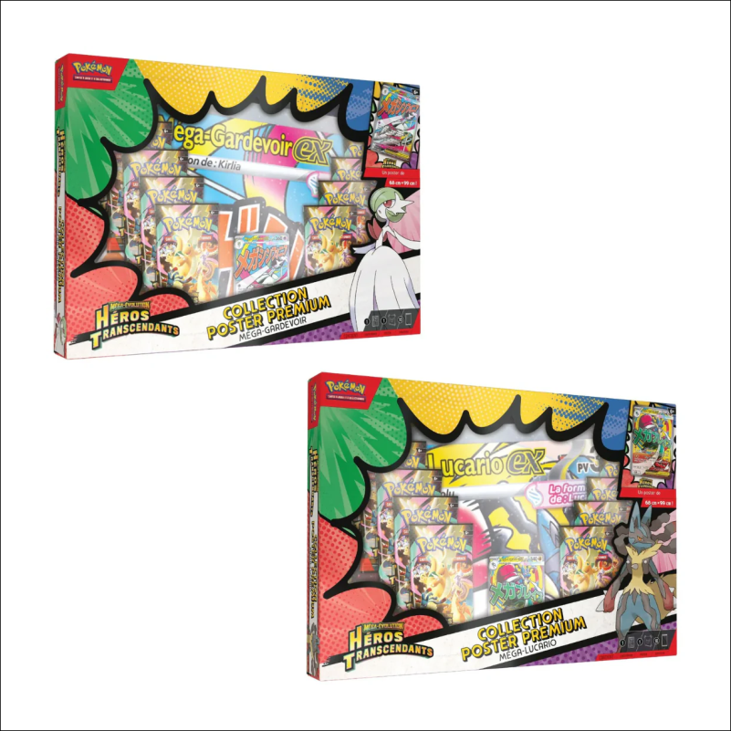 COFFRET  POSTER ME2.5 - HEROS TRANSCEANDANTS