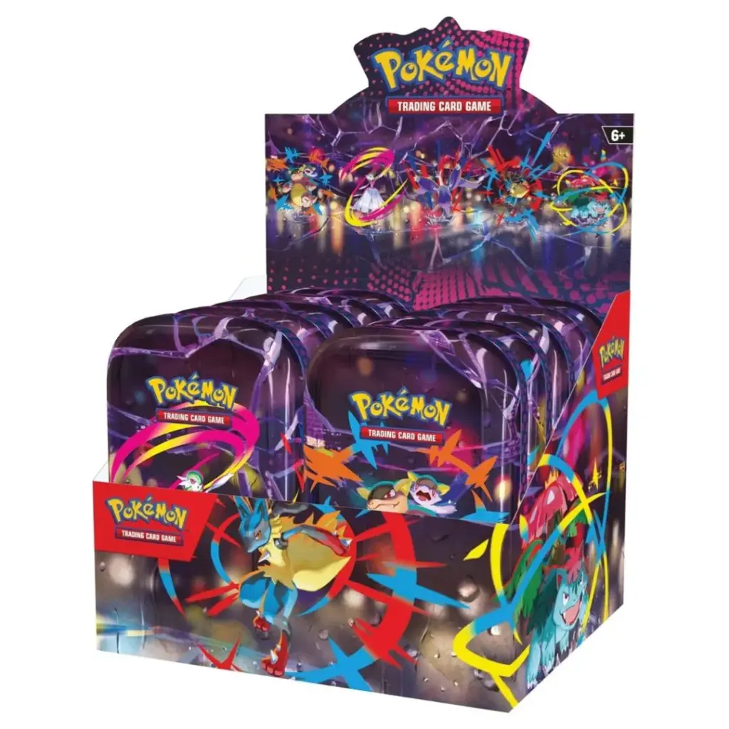 DISPLAY 10 MINI TIN MEGA EVOLUTION