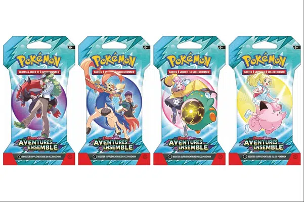 ARSET DE 4 BOOSTERS EV9 - AVENTURES ENSEMBLE