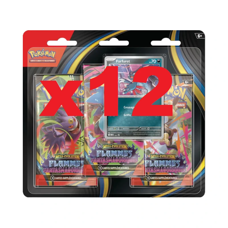 CAISSE DE 12 TRIPACK ME2 - MEGA EVOLUTION