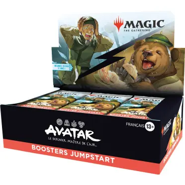 Magic: The Gathering - Display de Boosters Jumpstart Avatar, le dernier maître de l'air (24 boosters) - BOUTIQUE