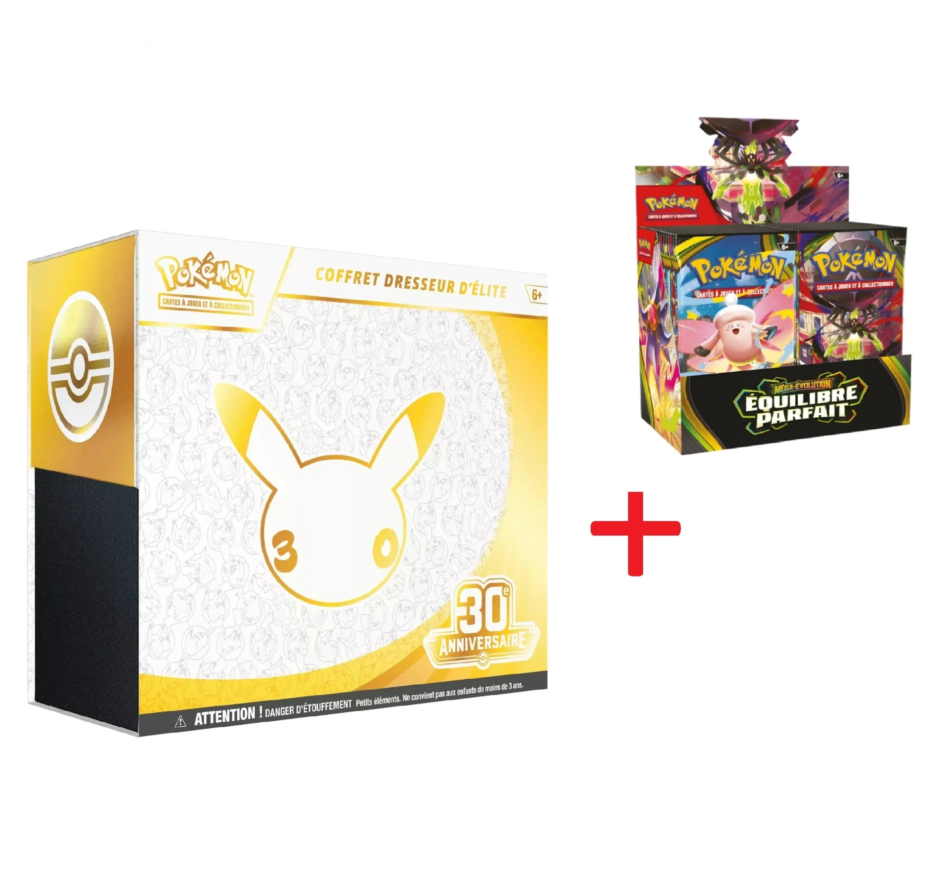 PACK: ETB 30 ANS + DISPLAY ME3 EQUILIBRE PARFAIT