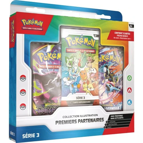 COFFRET POKEMON PREMIERS PARTENAIRES SERIE 3