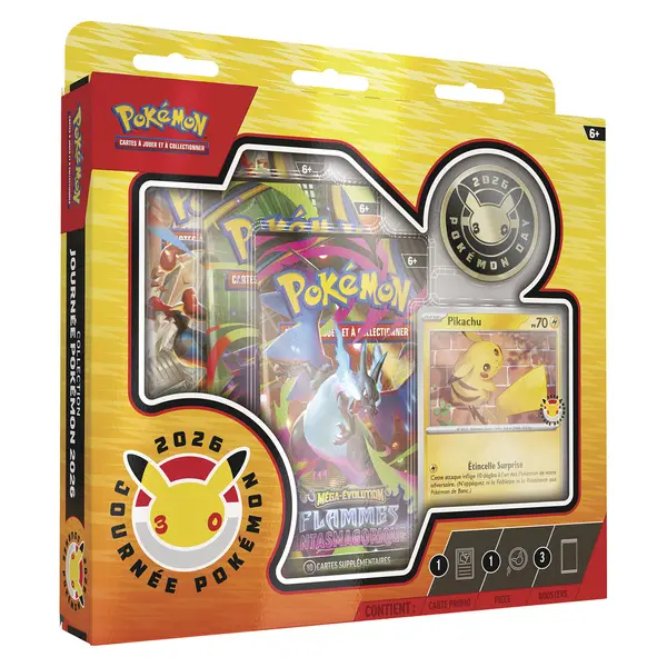 TRIPACK JOURNÉE POKEMON 2026